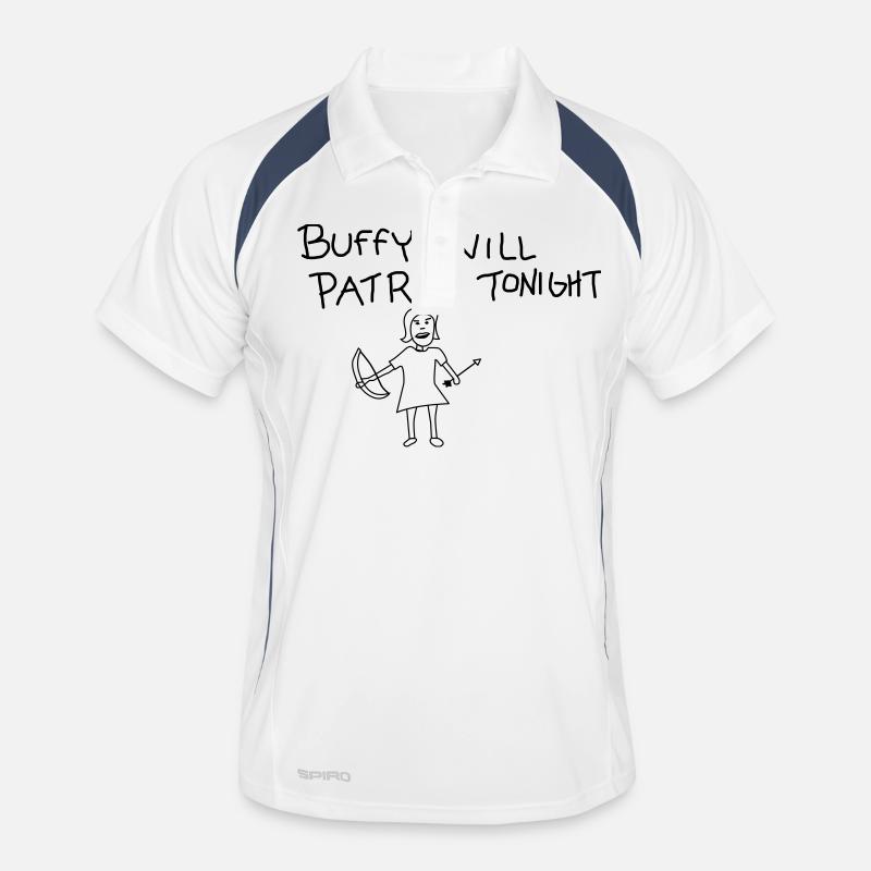 buffy's patrol Polo respirant Homme