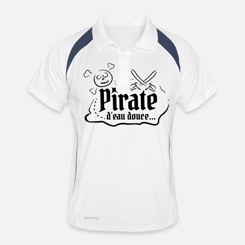 Pirate d'eau douce Polo respirant Homme