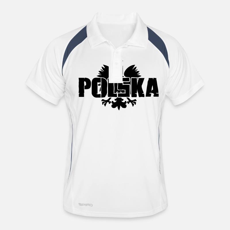 polska Männer Polo atmungsaktiv