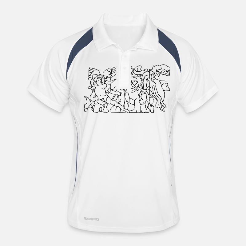 Pergamonaltar Berlin Männer Polo atmungsaktiv