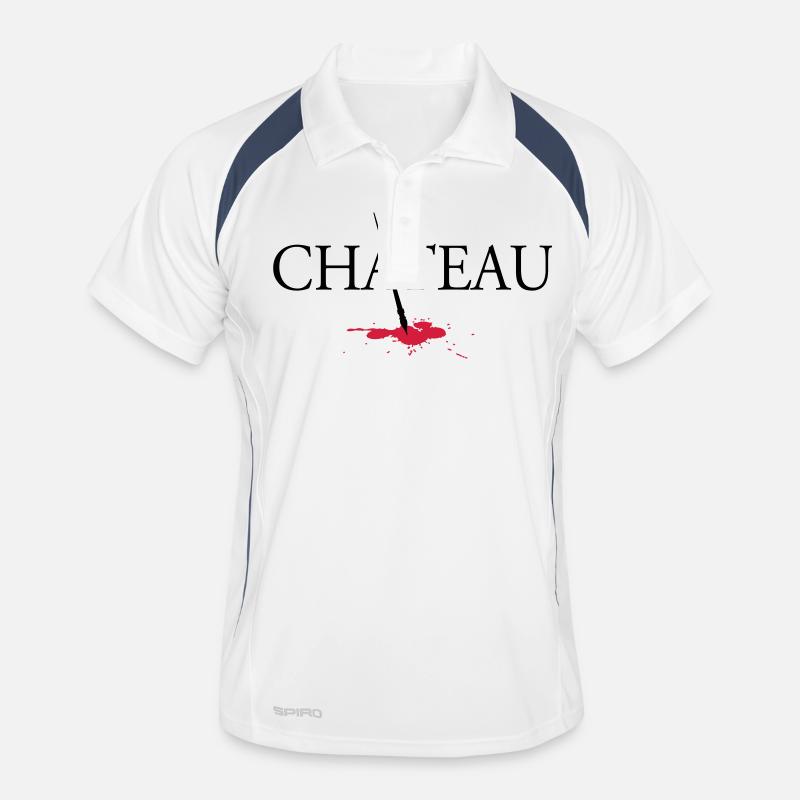 Chateau version 2 Polo respirant Homme