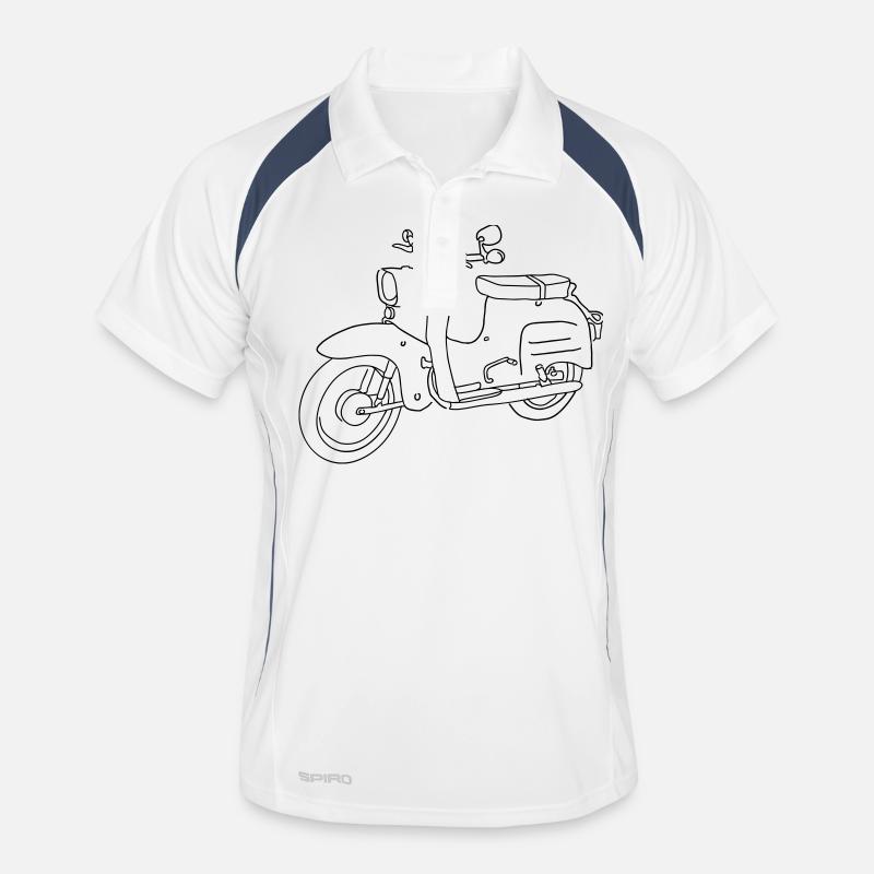 Scooter Simson Schwalbe Men's Polo breathable