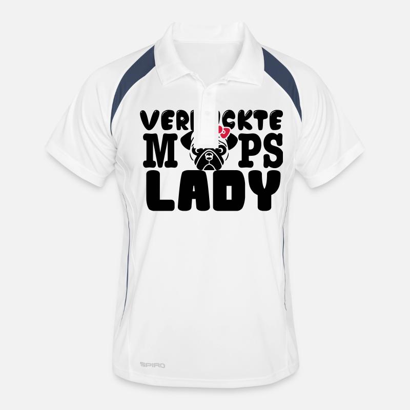 Mops Männer Polo atmungsaktiv