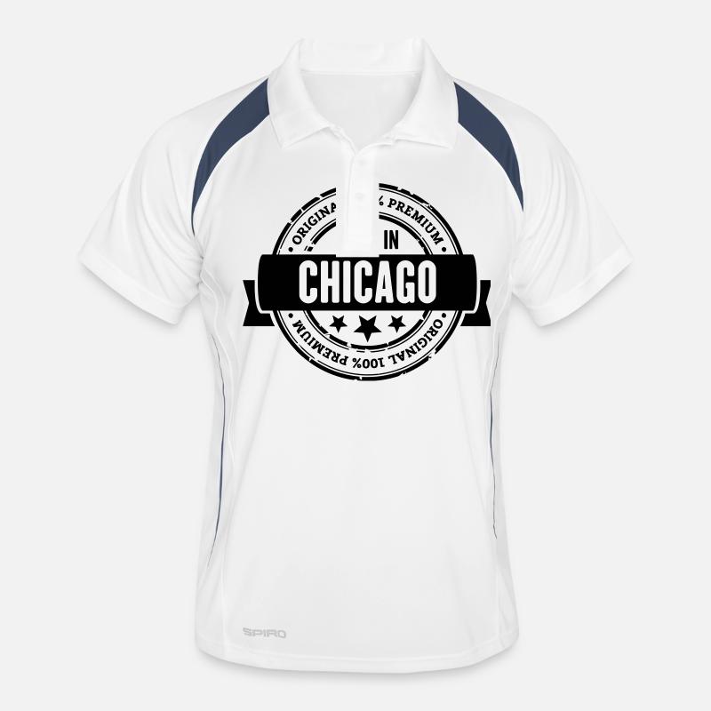 Made in Chicago Männer Polo atmungsaktiv