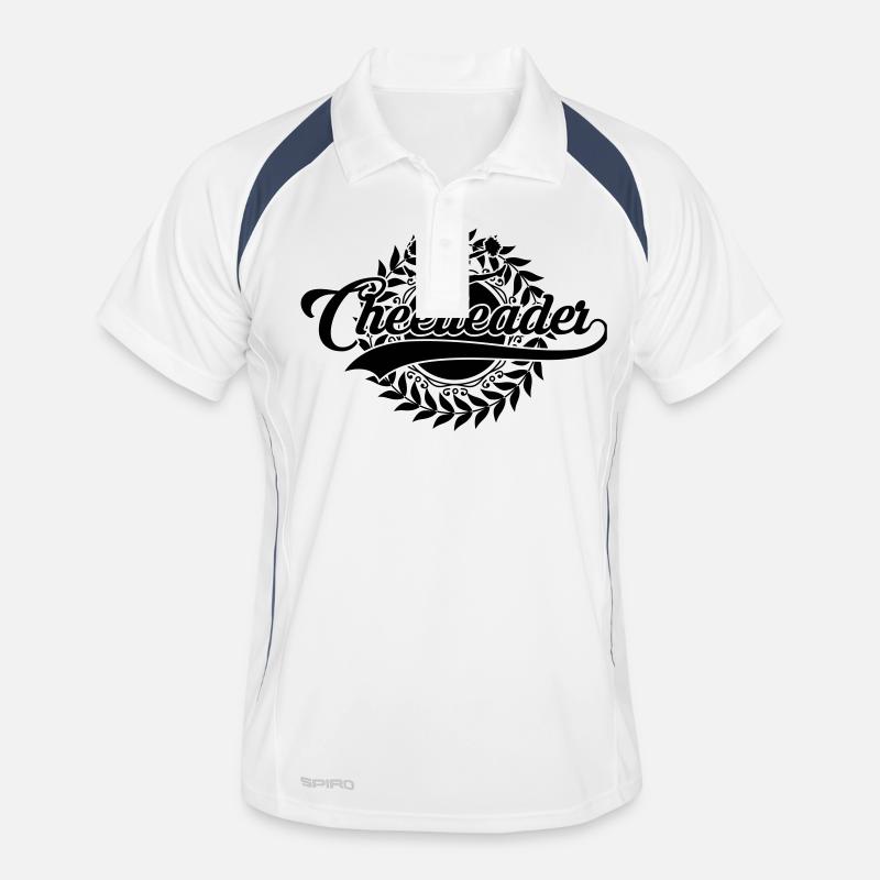 Cheerleader Männer Polo atmungsaktiv