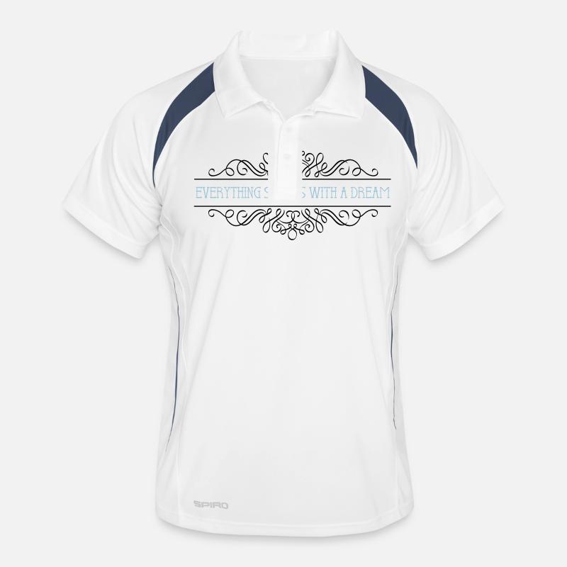 Tout commence par un rêve Polo respirant Homme