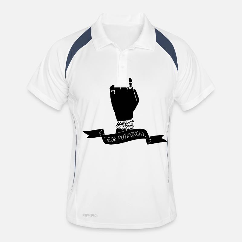 Dear Patriarchy Men's Polo breathable