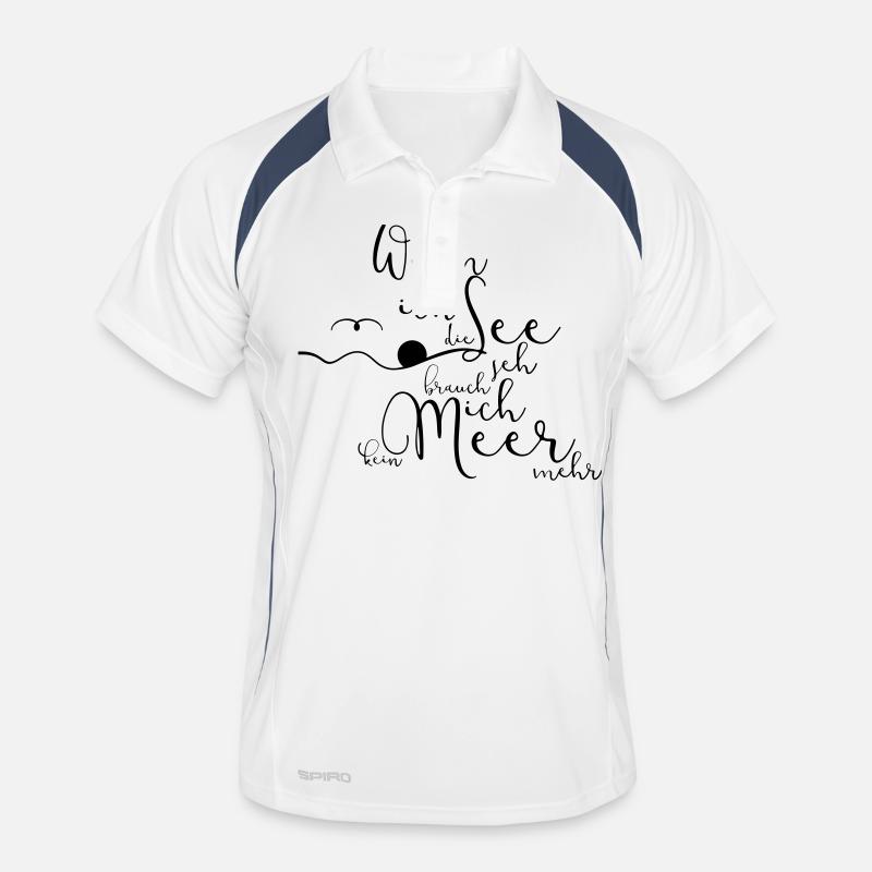 Wenn ich Männer Polo atmungsaktiv