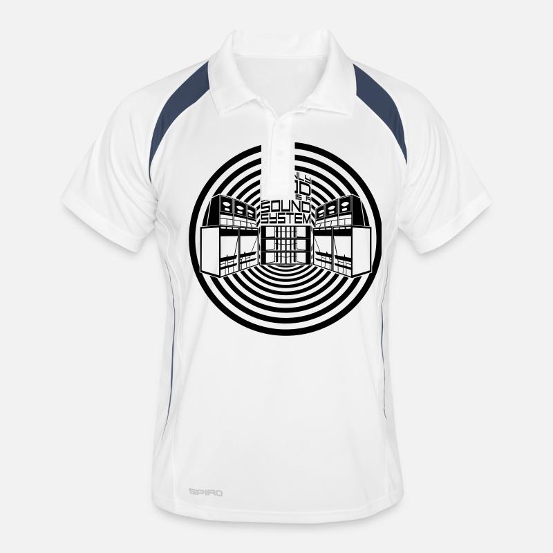 LE SYSTÈME EST BON SEULEMENT UN SYSTÈME DE SON Polo respirant Homme