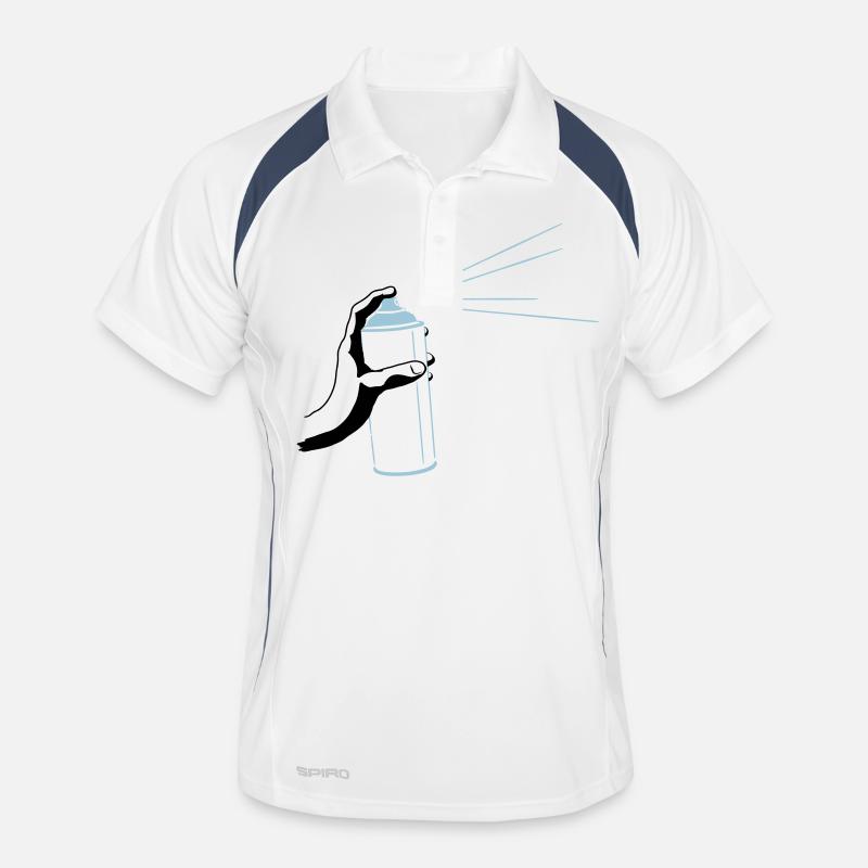 Spraydose Männer Polo atmungsaktiv