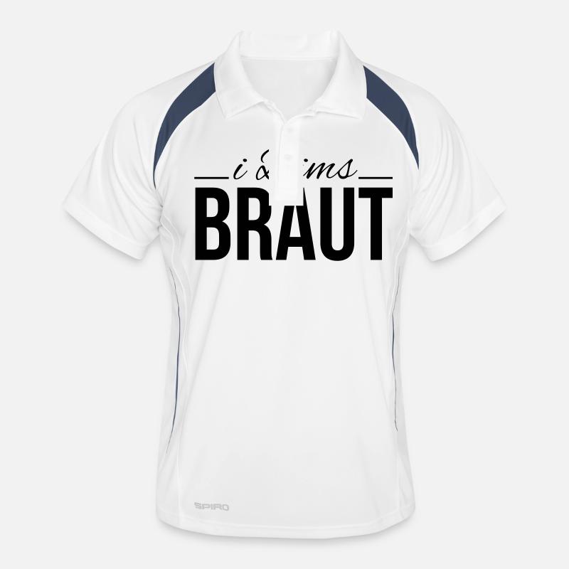 i bims braut Männer Polo atmungsaktiv