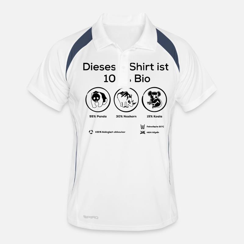 100% Bio Männer Polo atmungsaktiv