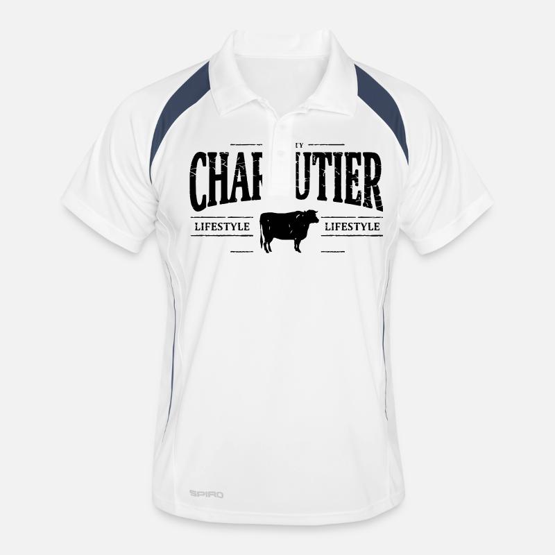 charcutier Polo respirant Homme