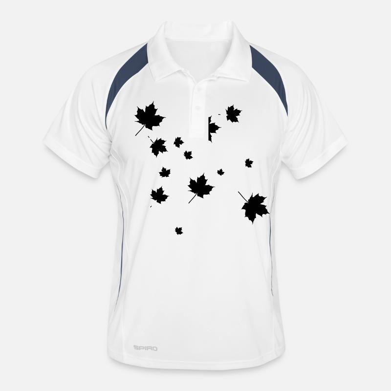 leaves Men's Polo breathable