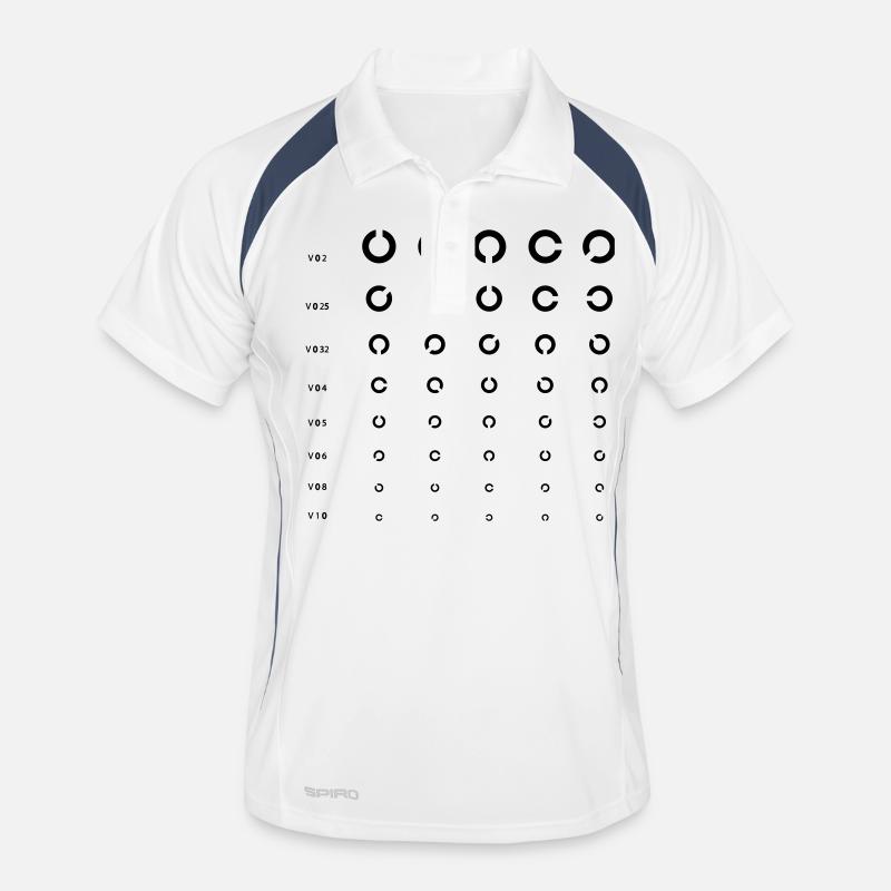 Sehtest C Männer Polo atmungsaktiv