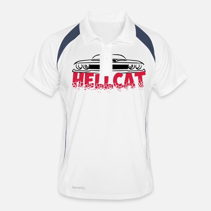 SRT HELLCAT Männer Polo atmungsaktiv