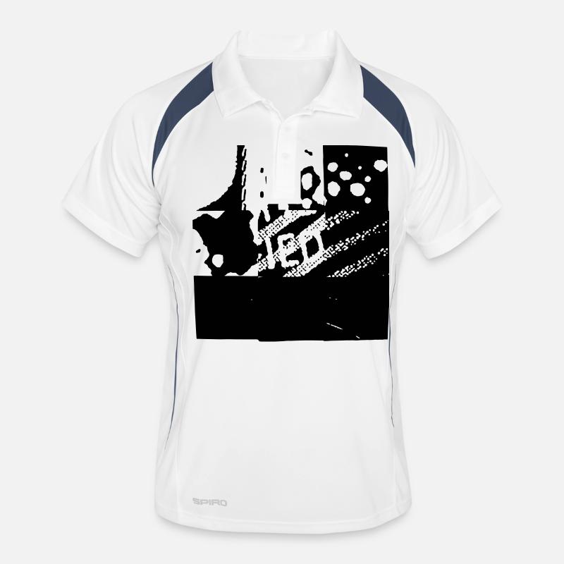 logo streetart expérimental conception de graffiti Polo respirant Homme