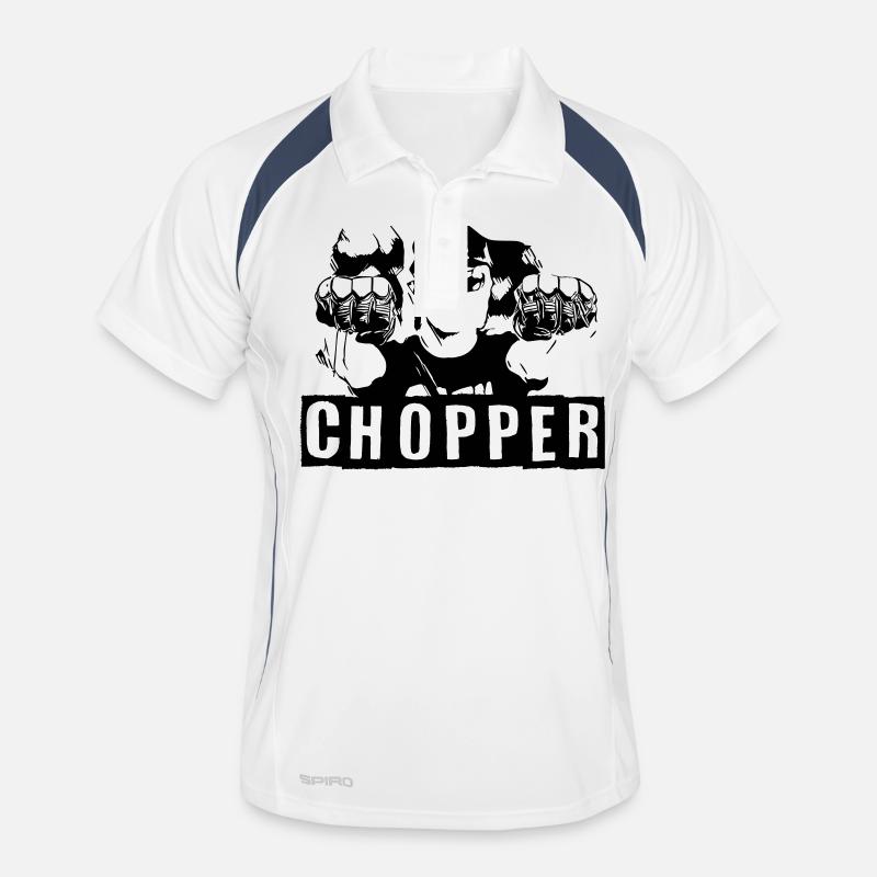 Chopper Männer Polo atmungsaktiv