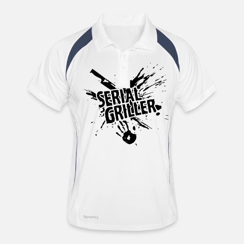 SERIAL GRILLER - BBQ Men's Polo breathable