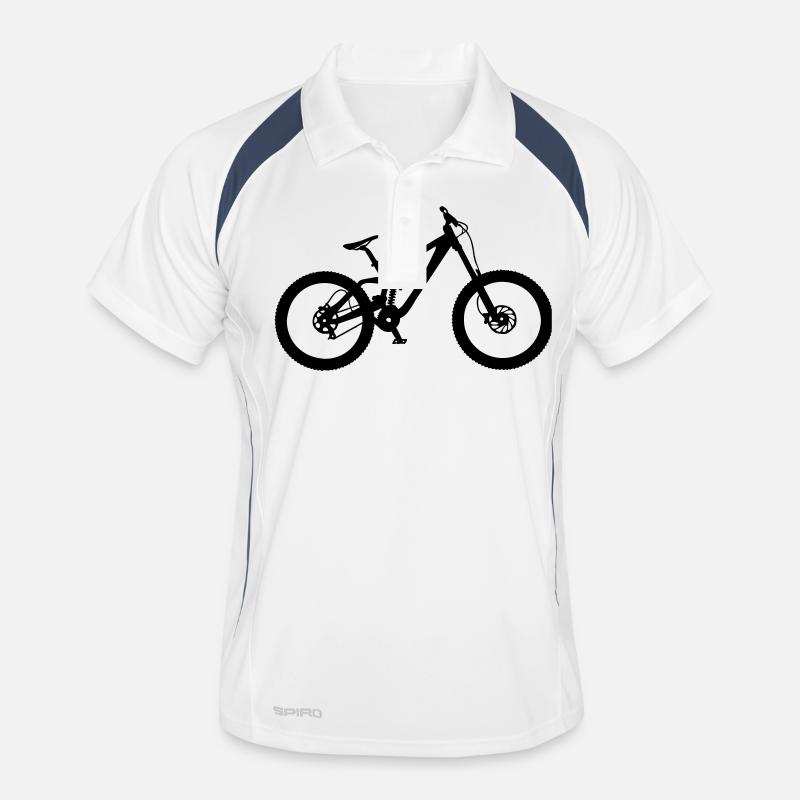 downhill Männer Polo atmungsaktiv