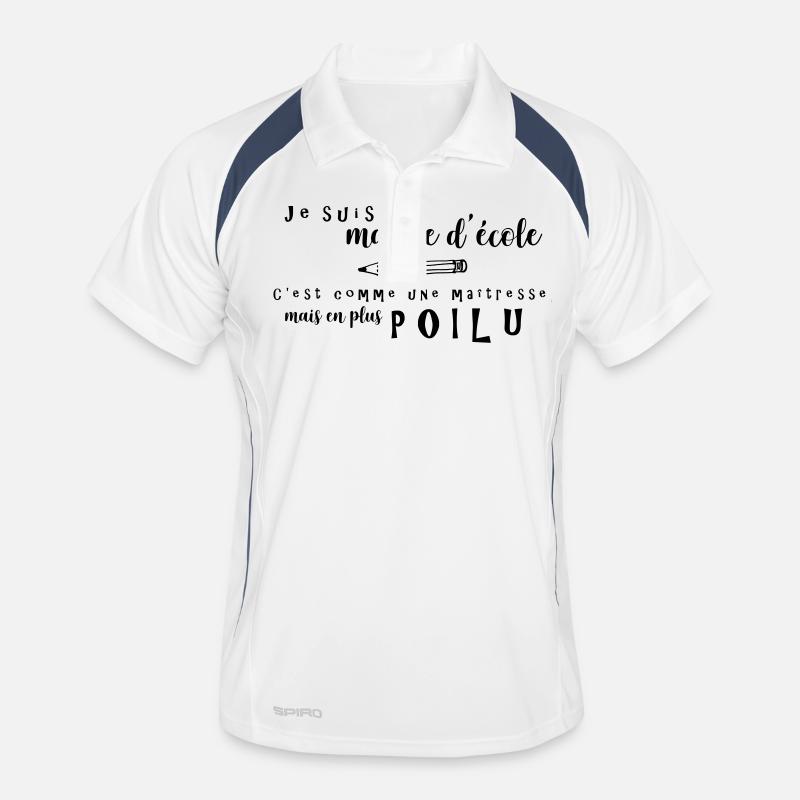 C'est comme une maîtresse, mais en plus poilu Polo respirant Homme