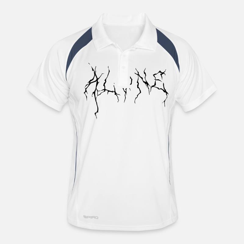 ALONE Männer Polo atmungsaktiv