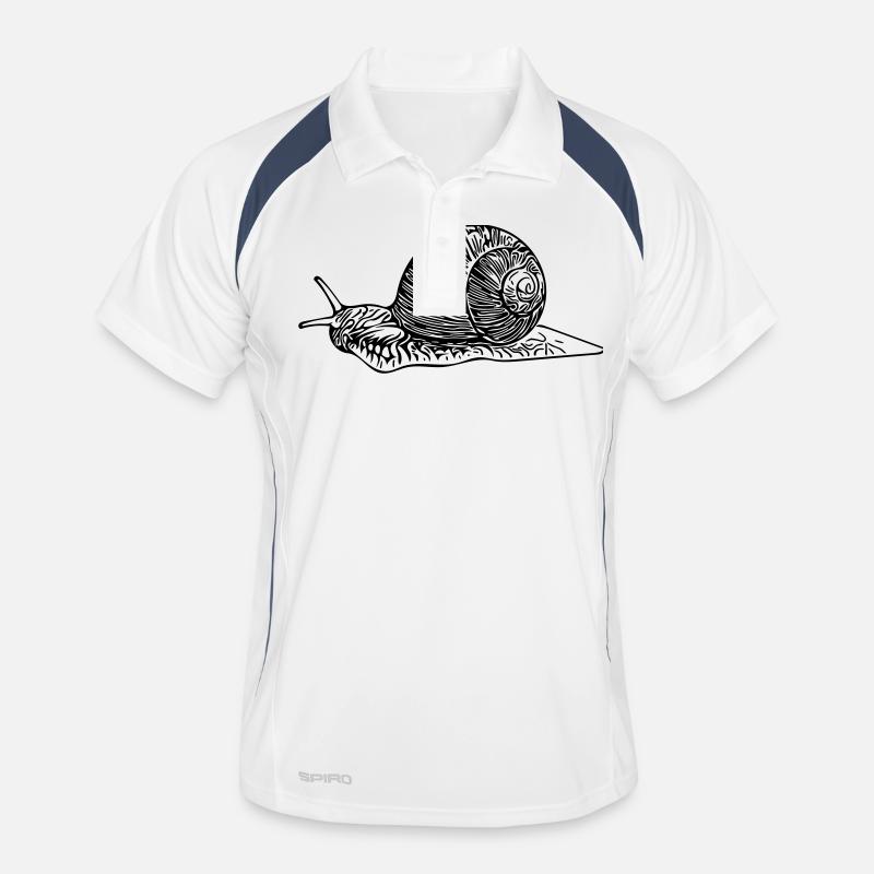 slug Men's Polo breathable