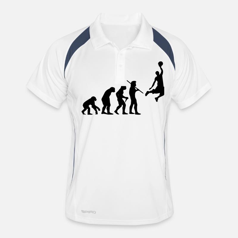 Evolution de basket-ball Polo respirant Homme