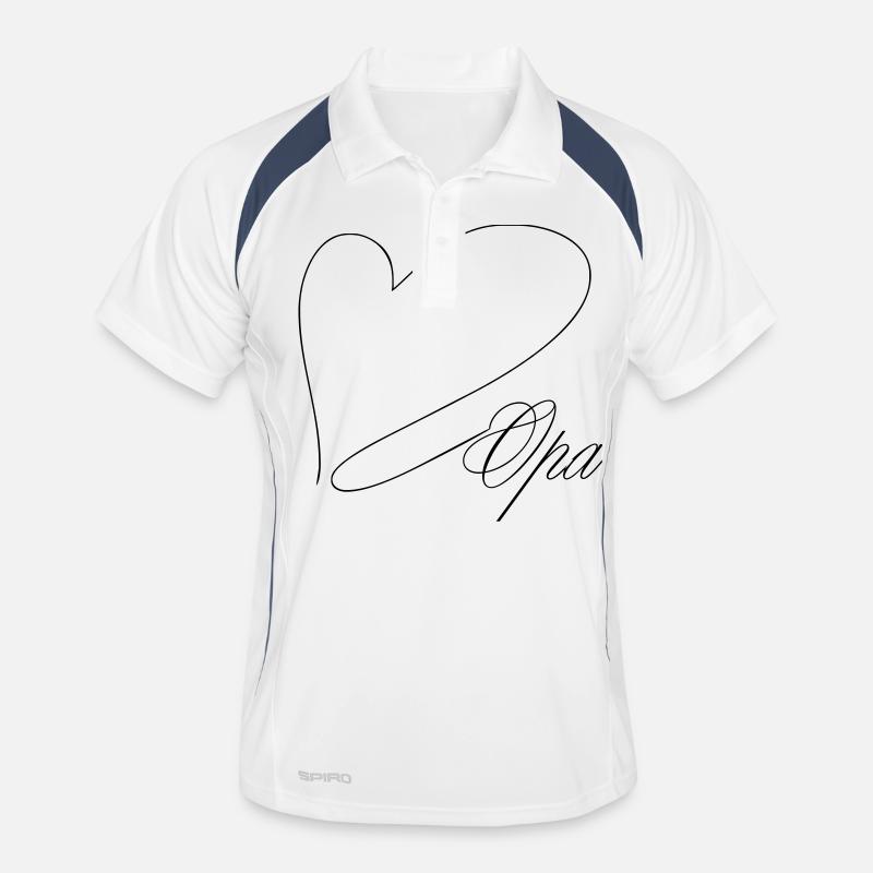 Opa Männer Polo atmungsaktiv