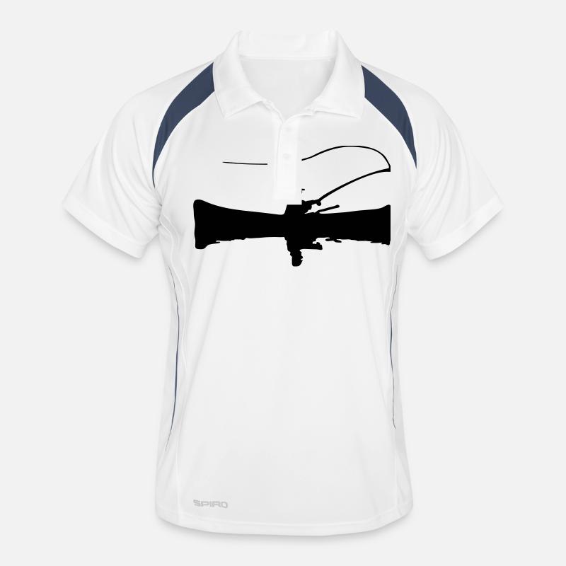 Fischer Angler Männer Polo atmungsaktiv