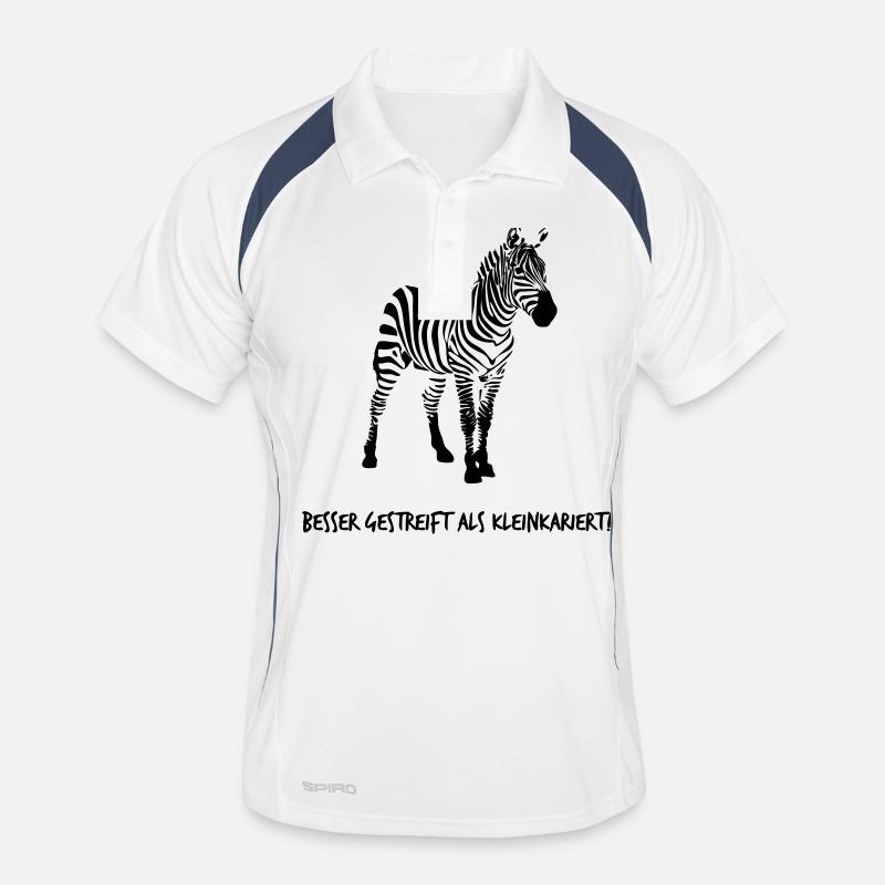 Zebra Männer Polo atmungsaktiv