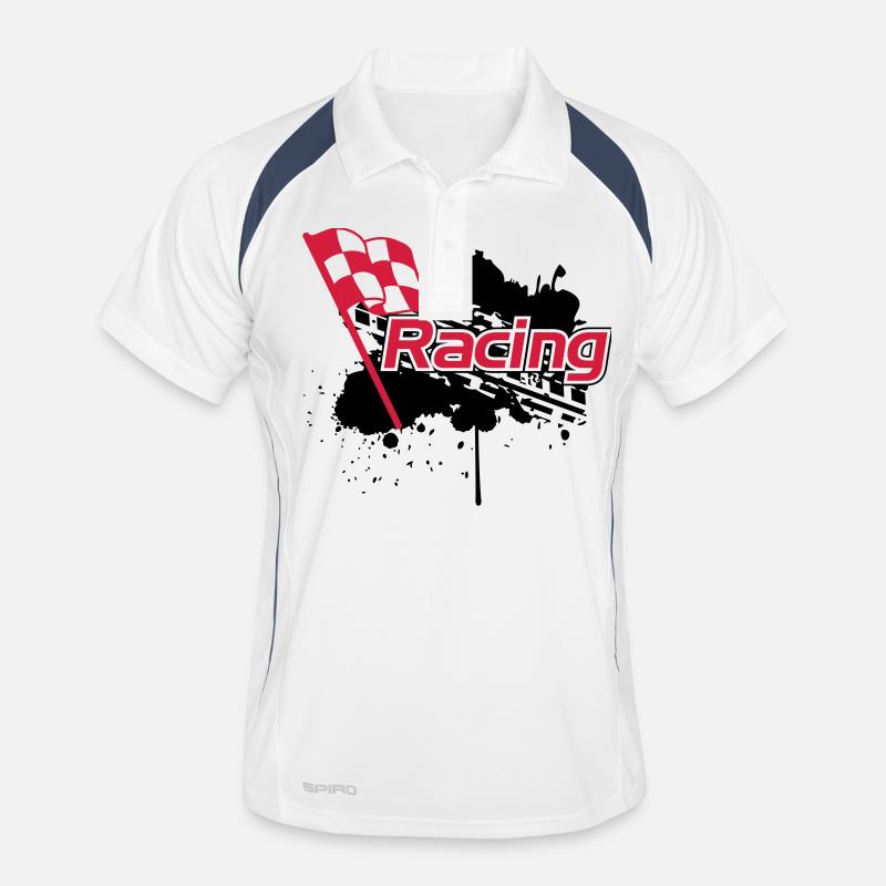 Racing Männer Polo atmungsaktiv