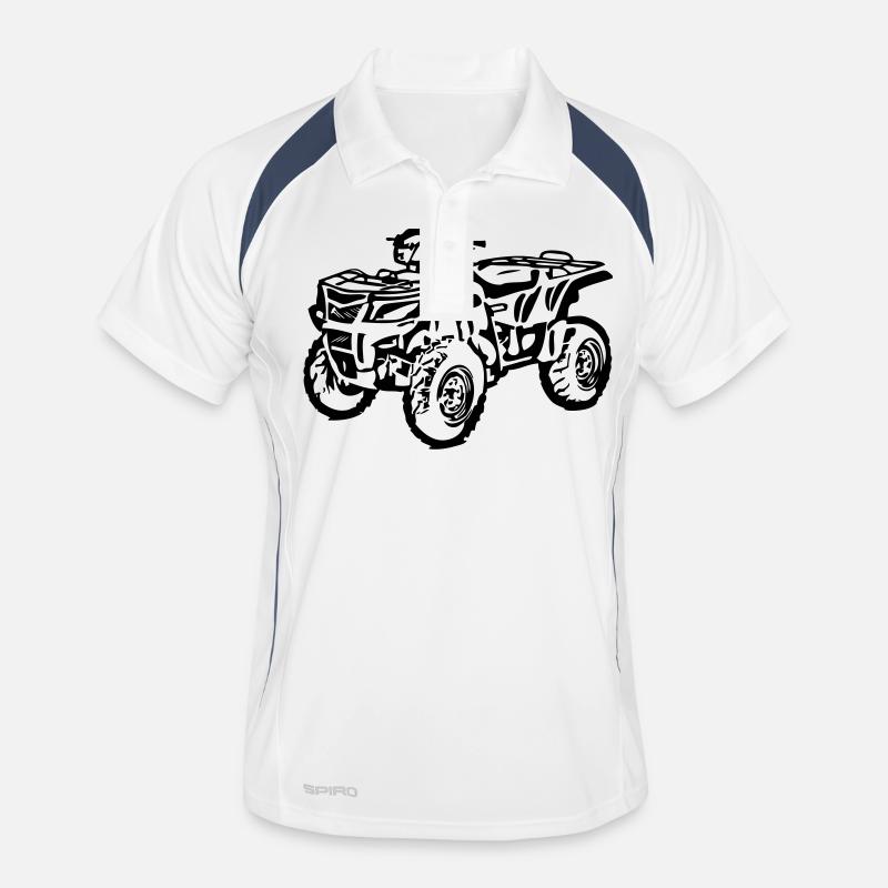 quadkq Männer Polo atmungsaktiv