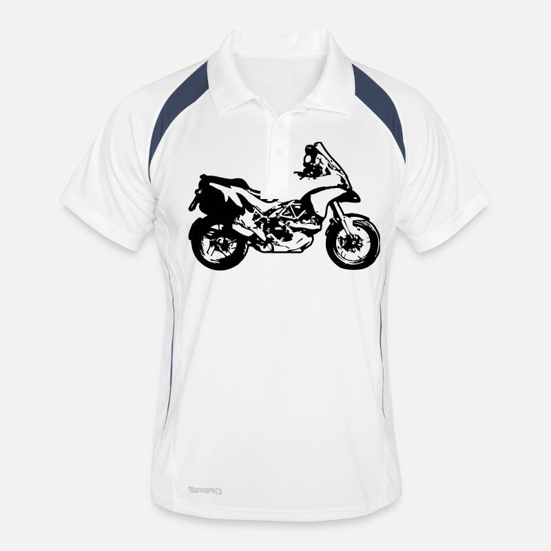 motorcycle enduro Men's Polo breathable