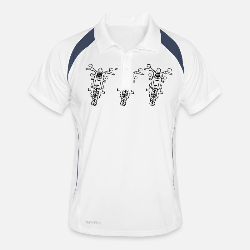 terrain motorcycles Men's Polo breathable