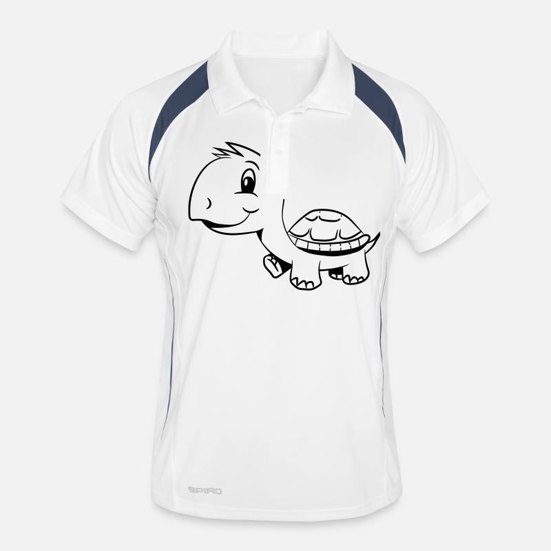 Turtle funny sweet Men's Polo breathable