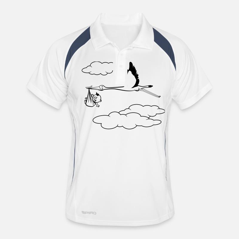 cigognes bébé Polo respirant Homme