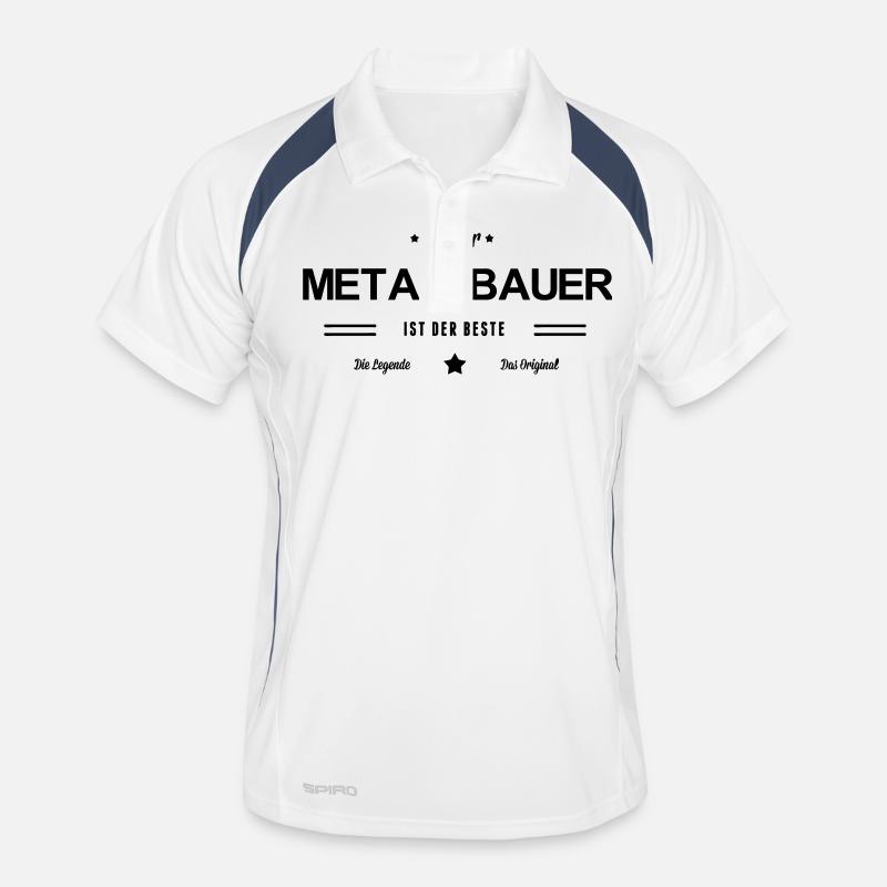 Bester Metallbauer Männer Polo atmungsaktiv