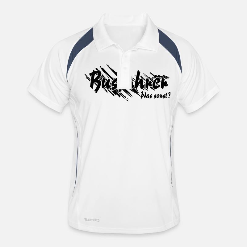 Bussfahrer was sonst Männer Polo atmungsaktiv