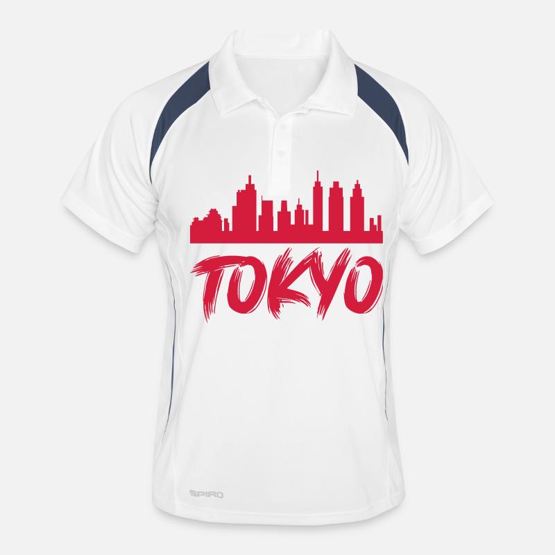 Ligne d’horizon de Tokyo Polo respirant Homme