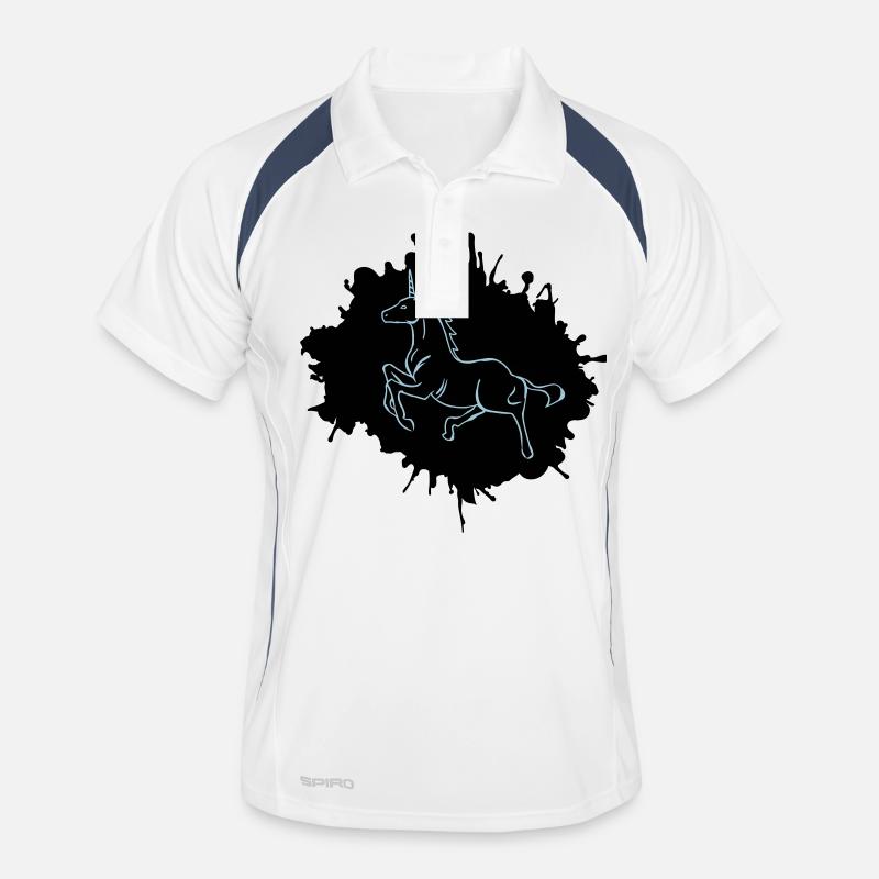 Blobs de licorne Polo respirant Homme