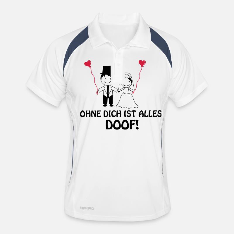 Sans vous, tout est stupide 1 Polo respirant Homme