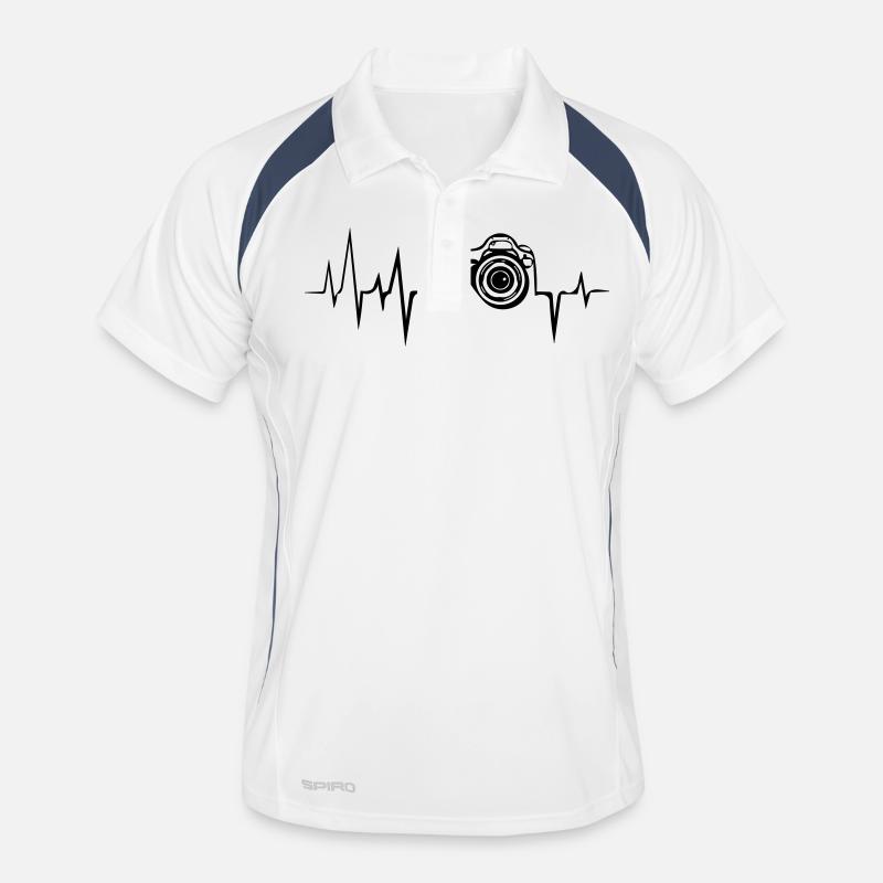 Kameralebensdauer Männer Polo atmungsaktiv