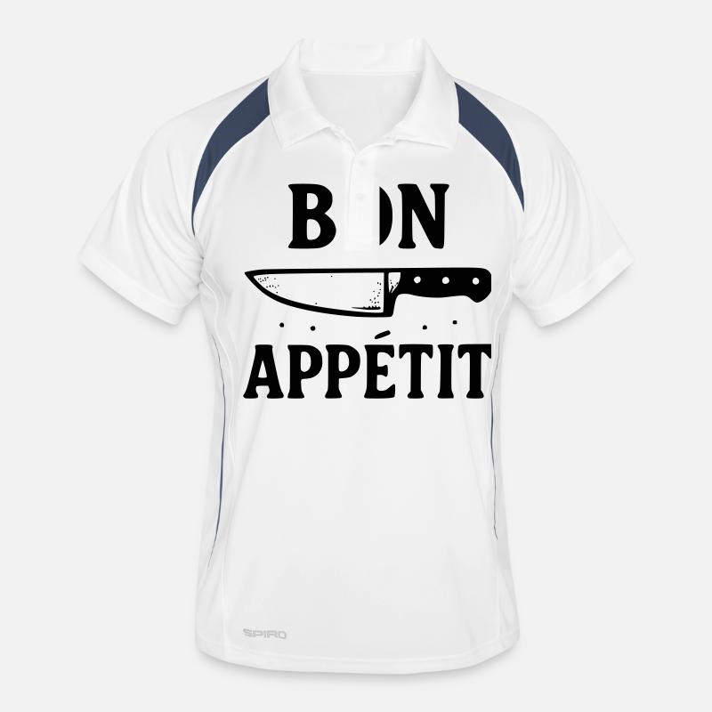 Enjoy your meal Men's Polo breathable