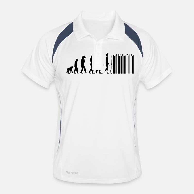 Evolution barcode Men's Polo breathable