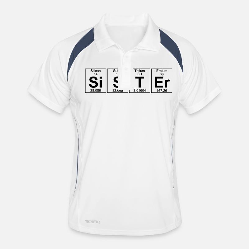 Si-S-T-Er (sister) Men's Polo breathable