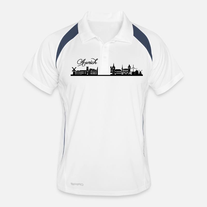 Auricher Skyline Männer Polo atmungsaktiv