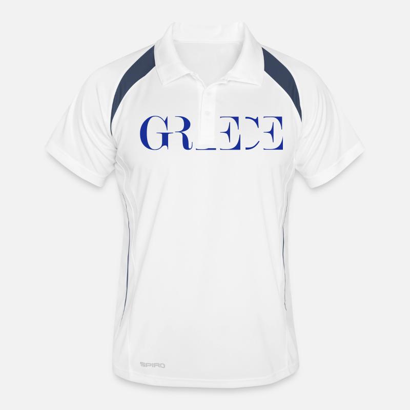 GREECE Männer Polo atmungsaktiv