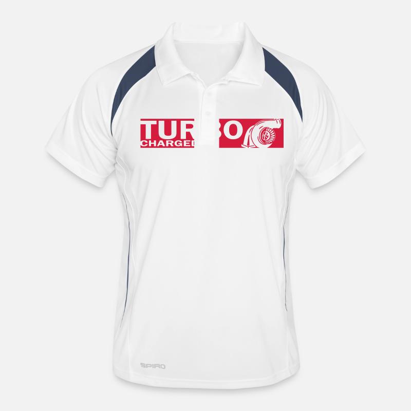 turbo Charged Men's Polo breathable