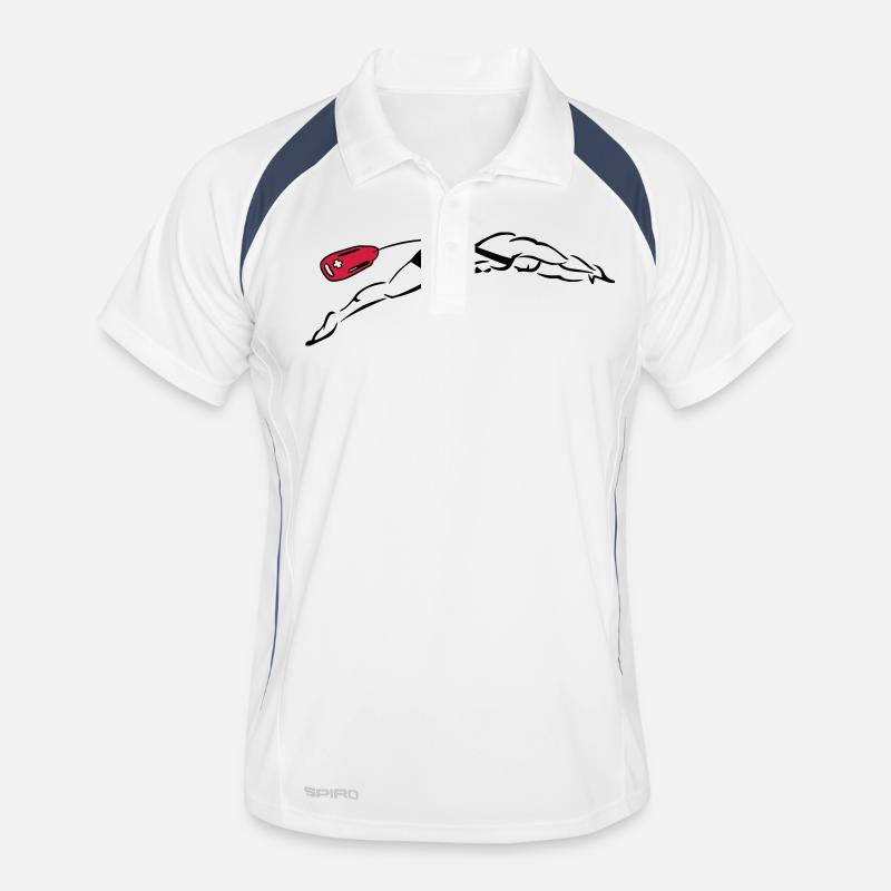 Lifeguard Polo respirant Homme